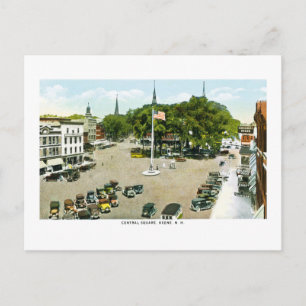 Carte Postale Carré central, Keene, New Hampshire
