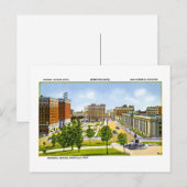 Carte Postale Carré commémoratif, Nashville, Tennessee (Devant / Derrière)