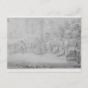 Carte Postale Carré de Bloomsbury pendant la vague de chaleur, 1