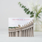 Carte postale Carré de la Cité du Vatican Saint-Pi (Debout devant)
