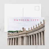 Carte postale Carré de la Cité du Vatican Saint-Pi (Devant / Derrière)