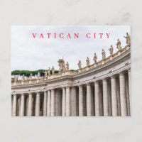 Carte postale Carré de la Cité du Vatican Saint-Pi