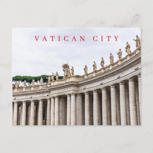 Carte postale Carré de la Cité du Vatican Saint-Pi (Devant)
