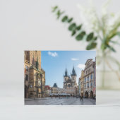 Carte Postale Carré de la vieille ville à Prague (Debout devant)