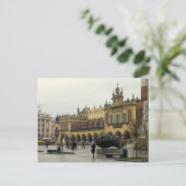 Carte Postale Carré de marché à Cracovie (Debout devant)