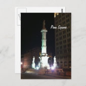 Carte Postale Carré de nuit (Devant / Derrière)