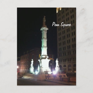 Carte Postale Carré de nuit