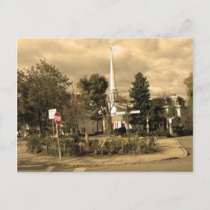 Carte Postale Carré de ville Woodstock, NY