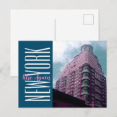 Carte Postale Carré du New York Times (Devant / Derrière)