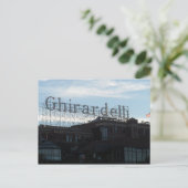 Carte Postale Carré Ghirardelli - San Francisco (Debout devant)