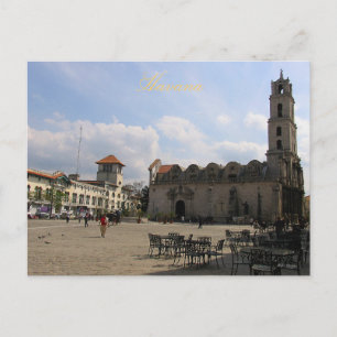 Carte postale carré Havana