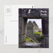 Carte Postale carré machu (Devant / Derrière)