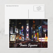 Carte Postale carré new york (Devant / Derrière)
