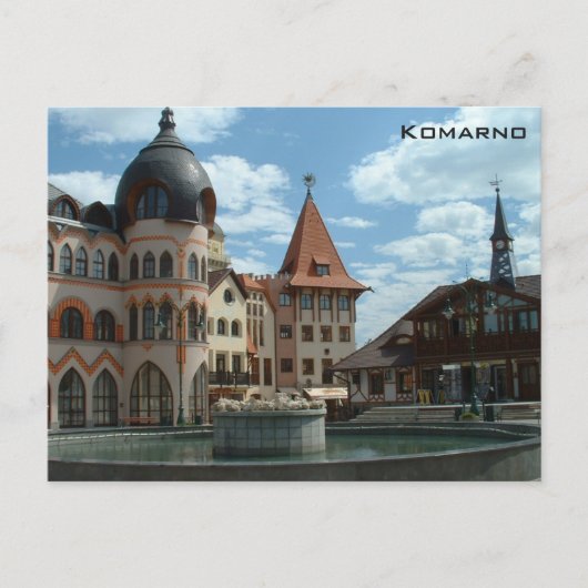 Carte Postale Carré principal - Komarno (Devant)