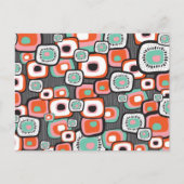 Carte postale Carré Retro Sushi (Devant)