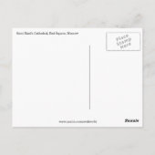 Carte Postale carré rouge moscou (Dos)