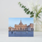 Carte Postale Carré Saint-Pierre en Cité du Vatican - Rome, Ital (Debout devant)