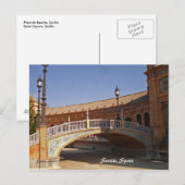 Carte postale Carré Séville, Espagne (Devant / Derrière)