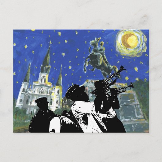 Carte Postale Carré Starry Night Jackson (Devant)