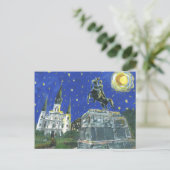 Carte Postale Carré Starry Night Jackson (Debout devant)