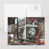 Carte postale Carré Times de New York (Devant / Derrière)