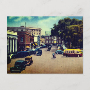 Carte Postale Carré vintage de Washington, Newport, Rhode Island