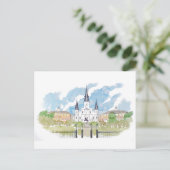 Carte Postale Carré Watercolor Jackson (Debout devant)