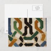 Carte Postale Carreau de mur Alhambra #2 (Devant / Derrière)
