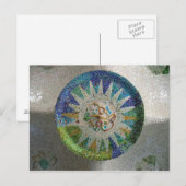 Carte Postale Carreaux (Devant / Derrière)