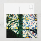Carte Postale Carreaux céramiques tunisiens (Devant / Derrière)
