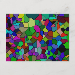 Carte postale Carreaux de blocs de verre