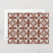 Carte Postale Carreaux de céramique (Devant / Derrière)