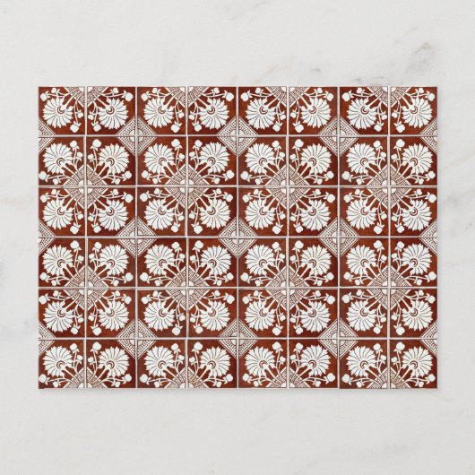 Carte Postale Carreaux de céramique (Devant)