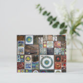 Carte Postale carreaux de la terre (Debout devant)