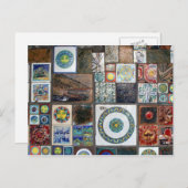 Carte Postale carreaux de la terre (Devant / Derrière)