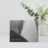 Carte Postale carreaux de lotus (Debout devant)