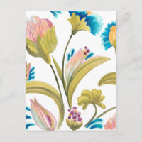 Carreaux floraux de l'abbaye - Fleurs de printemps