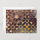 Carte Postale Carreaux mystiques I (Devant / Derrière)