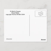 Carte postale carrée de marques de St (Dos)