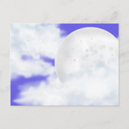 Carte Postale Carrelage bleu (Devant)