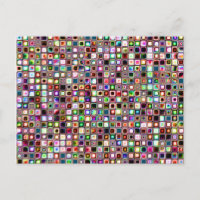 Carrelage Mosaïque Funky Motif Aux Tons Bijoux