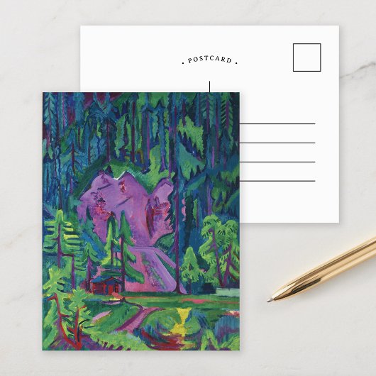 Carte Postale Carrière de pierre près de Wildboden | Ernst Ludwi