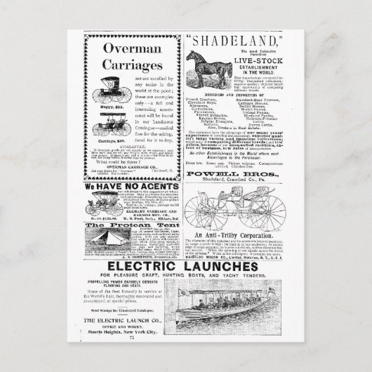 Carte Postale Carrières et plus d'annonces (Devant)