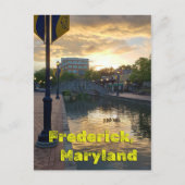 Carte Postale Carroll Creek Frederick Maryland #3 (Devant)