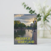 Carte Postale Carroll Creek Frederick Maryland #4 (Debout devant)