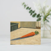 Carte Postale Carrot on a Table Art Postcard (Debout devant)