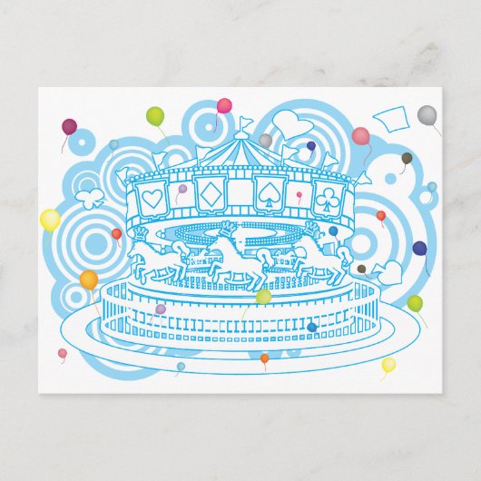 Carte Postale Carrousel (Devant)