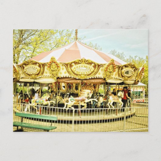 Carte postale carrousel (Devant)