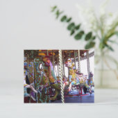 Carte postale carrousel (Debout devant)