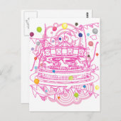 Carte Postale Carrousel (Devant / Derrière)